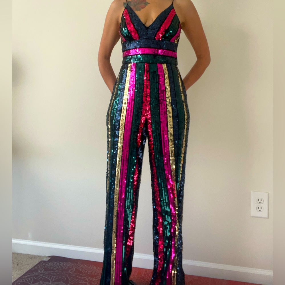 Sequined one piece